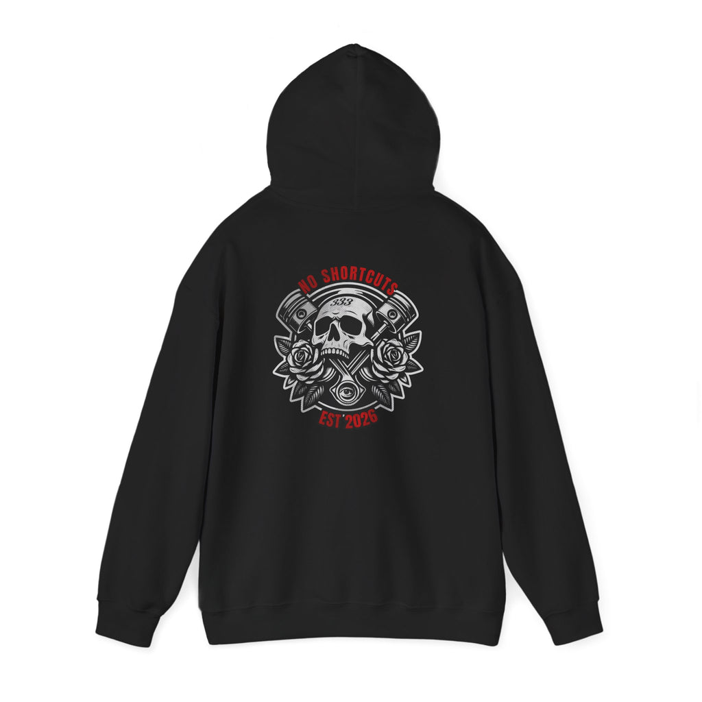 No Shortcuts Black Hoodie