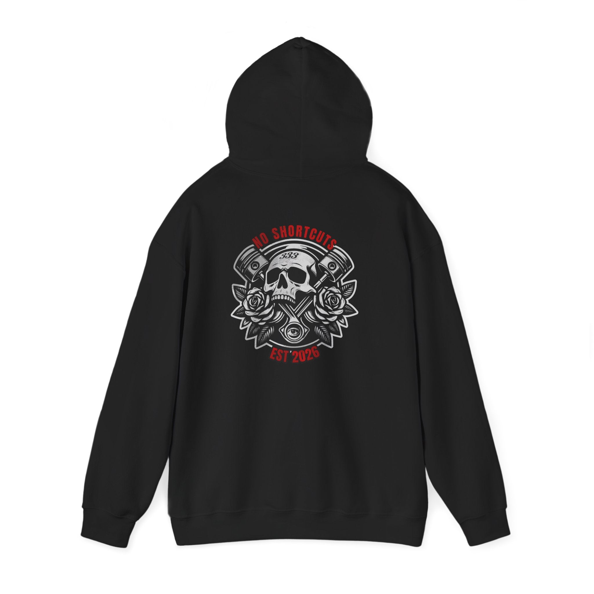 No Shortcuts Black Hoodie