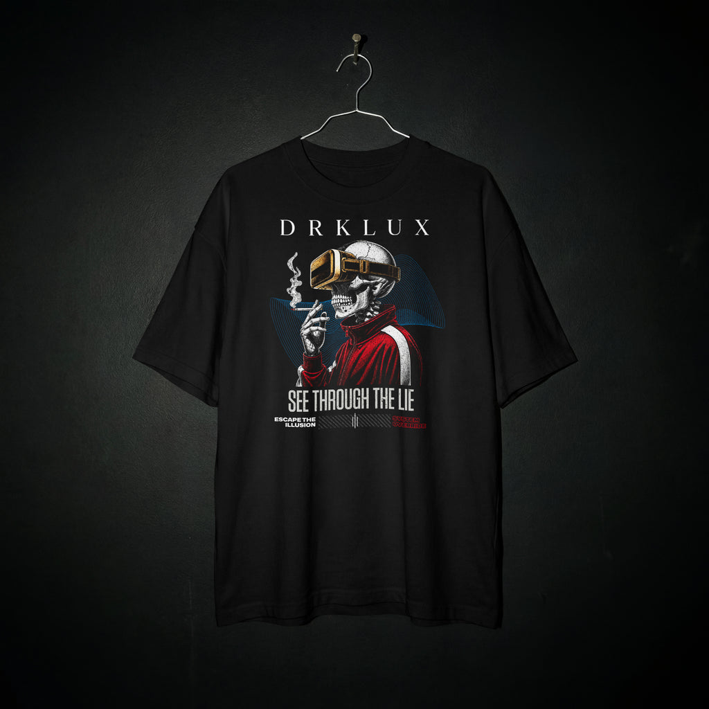 DRKLUX 'See Through The Lie' Graphic Tee