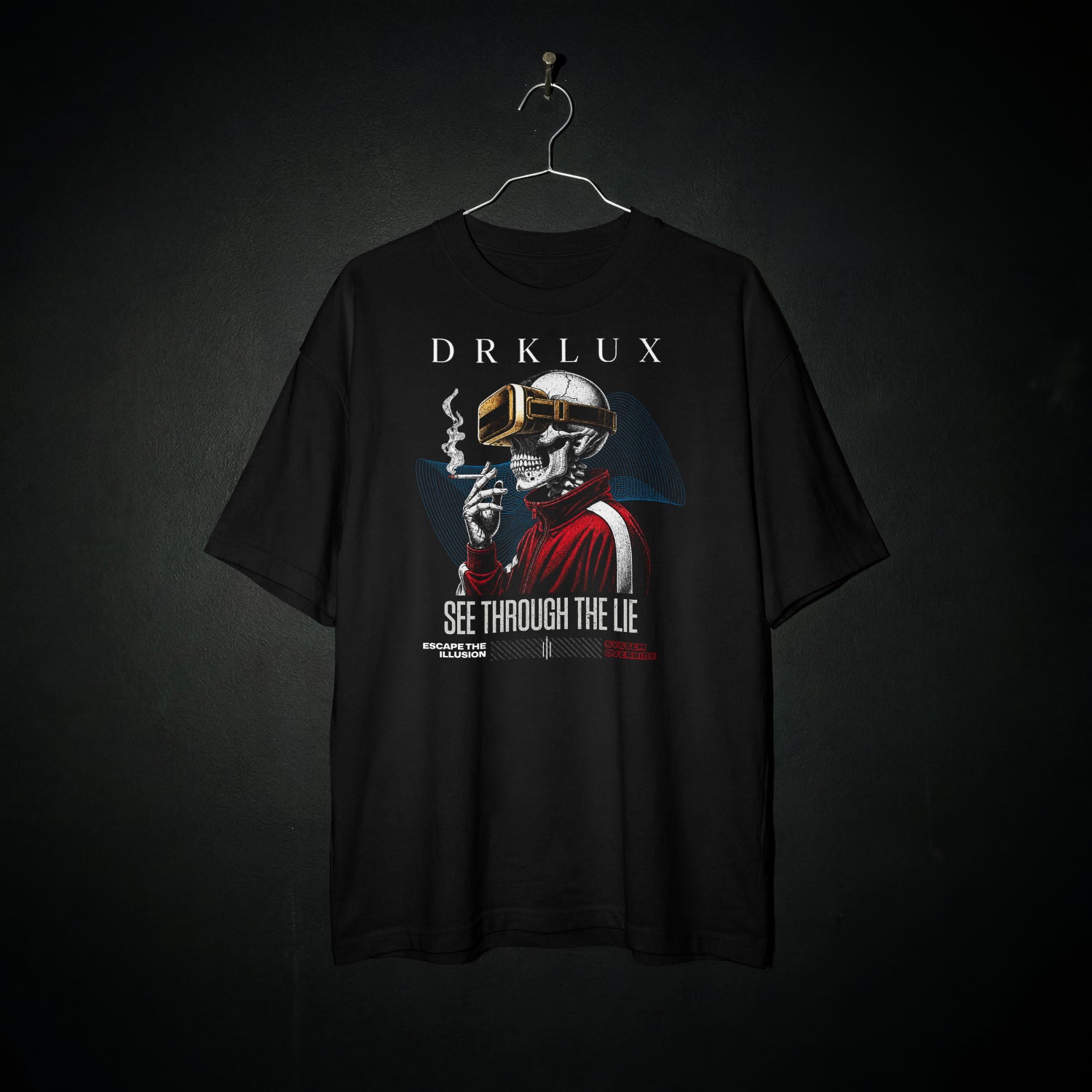 DRKLUX 'See Through The Lie' Graphic Tee