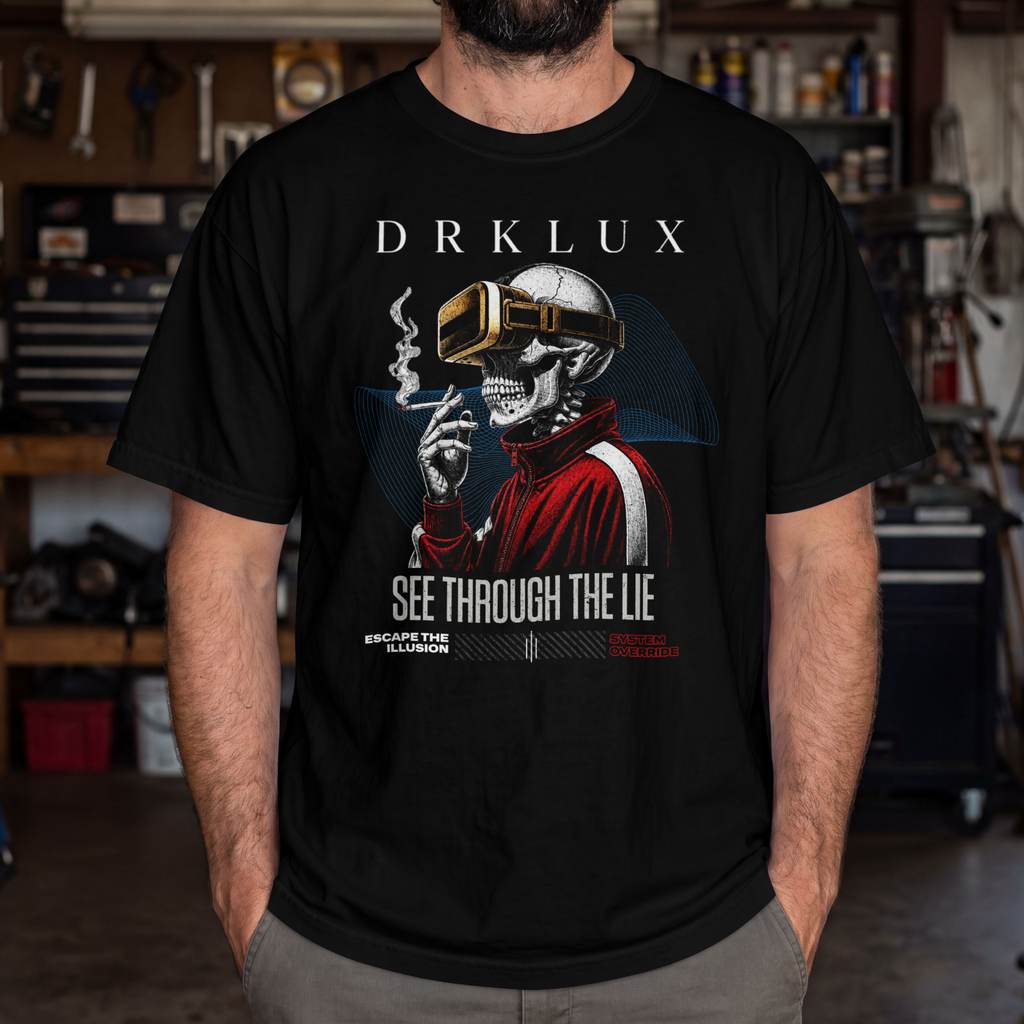 DRKLUX 'See Through The Lie' Graphic Tee
