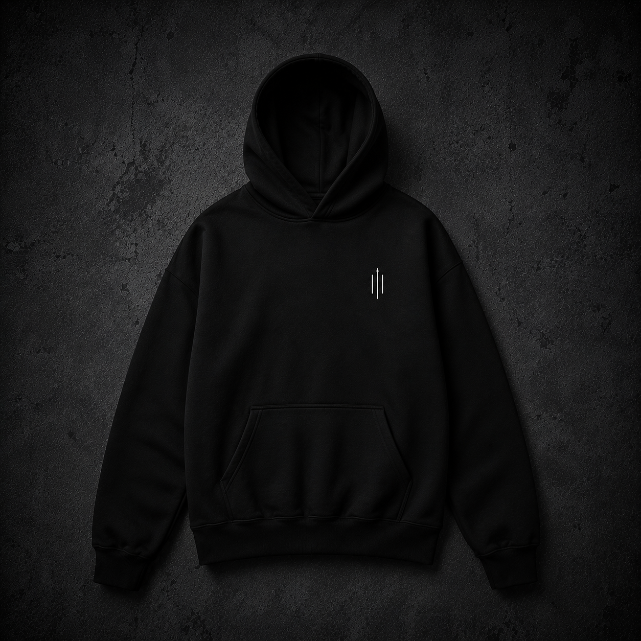 DRKLUX "No Shortcuts" Black Hoodie