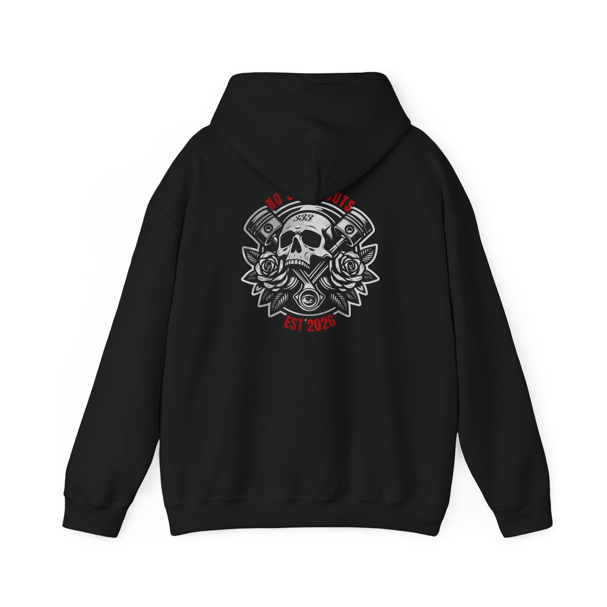 No Shortcuts Black Hoodie
